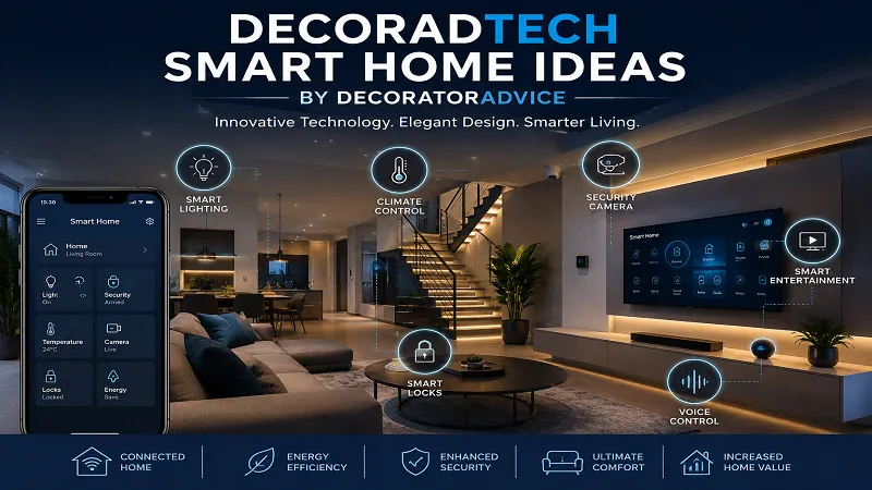 Decoradtech Smart Home Ideas by Decoratoradvice